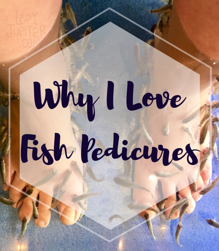 Why I love fish pedicures, also my observances of Korean versus Japanese Dr. Fish spas. #fishpedicure #drfish #militarywifelife
