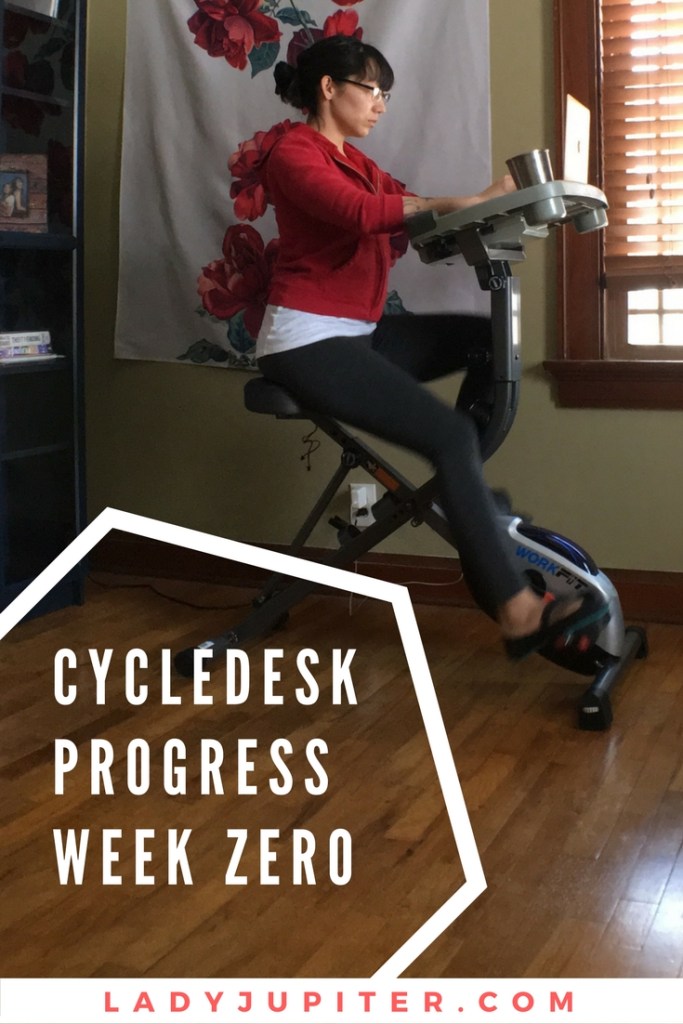 I bought a cycledesk and I am tracking my progress now that I can work and cycle at the same time #deskercise #workathome #milblogger