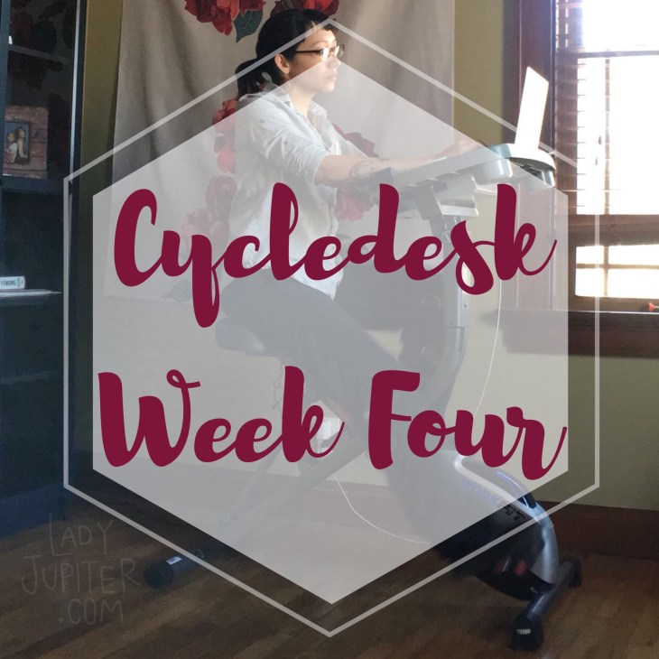 I bought a cycledesk and I am tracking my progress now that I can work and cycle at the same time #deskercise #workathome #worthit