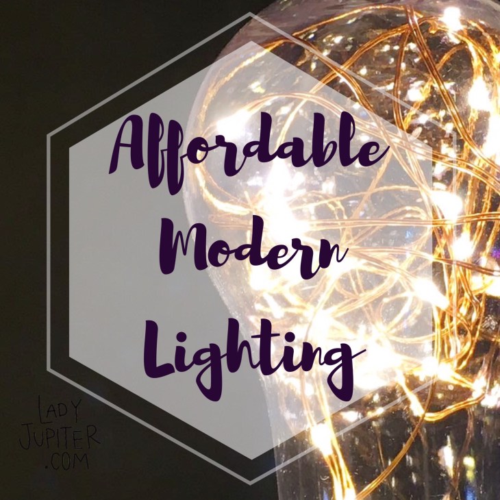 Affordable modern lighting exists! This post contains my favorite lighting options, and you could say that I love lamp 💡 #modern #LEDlamp #lighting