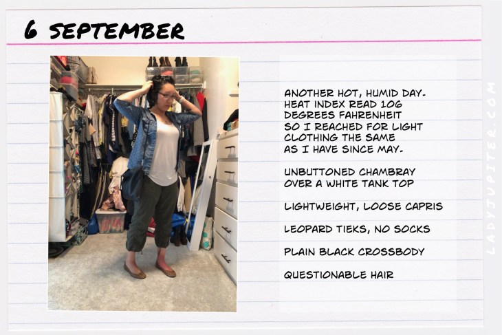 Outfit of the day September six. #OOTD #NotAFashionBlogger #JustANormalLady