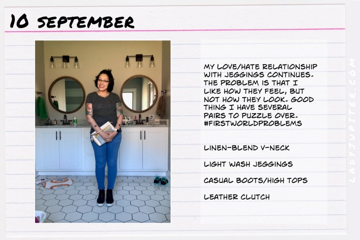 Outfit of the day September ten. #OOTD #NotAFashionBlogger #JustANormalLady