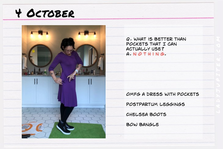 Outfit of the day October 4. #OOTD #NotAFashionBlogger #JustANormalLady