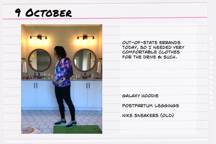 Outfit of the day October 9. #OOTD #NotAFashionBlogger #JustANormalLady