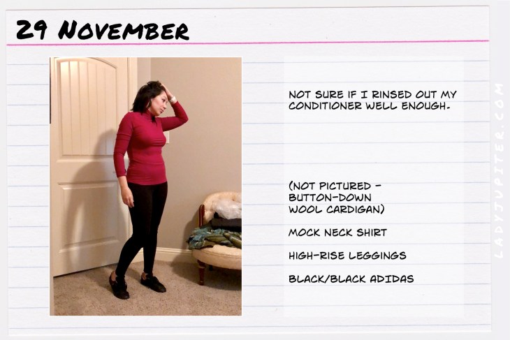 Outfit of the day November 29. #OOTD #NotAFashionBlogger #JustANormalLady #ootdshare