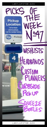 Picks of the Week, № 47 #FiveFaves #CurbsidePickup