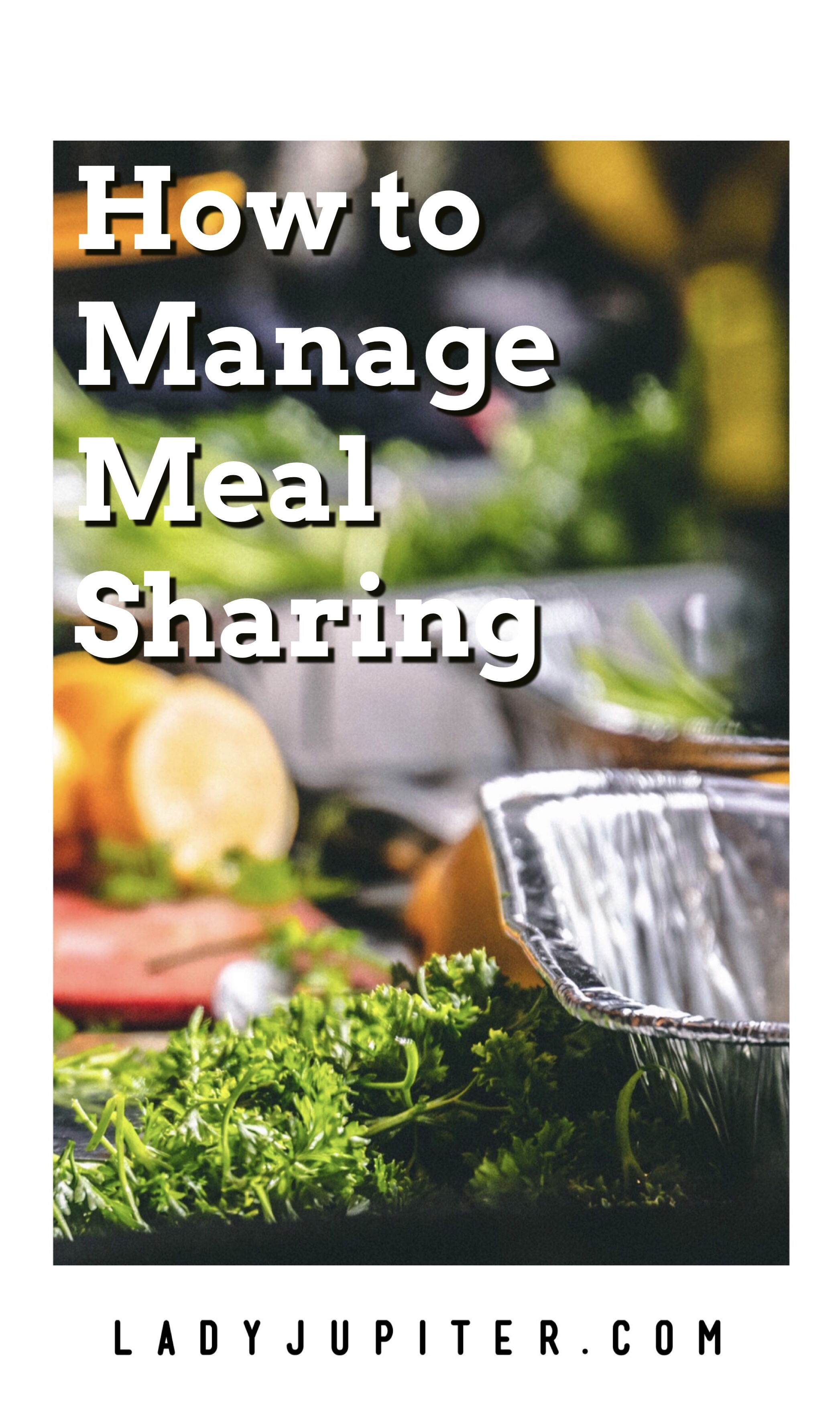 How to manage meal sharing. Planning menus, and keeping your car clean! #potlucks #mealtrains #planning