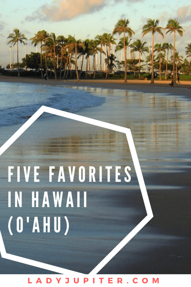 Time to talk about my five favorite things in Hawaii, on Oahu. These favorites are mostly in Waikiki - a must-read list if you're headed there soon. #fivefaves #hawaii #oahu