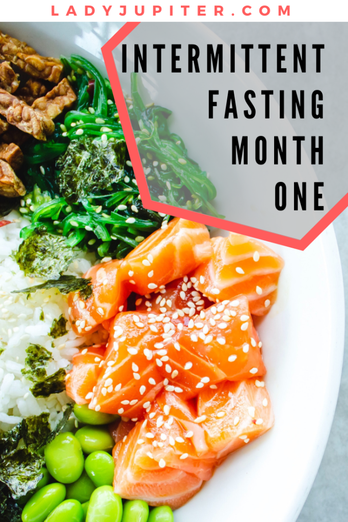 Intermittent fasting for autophagy and designer denim - MONTH ONE, THE BEGINNING #fasting #noteatingallday #happy