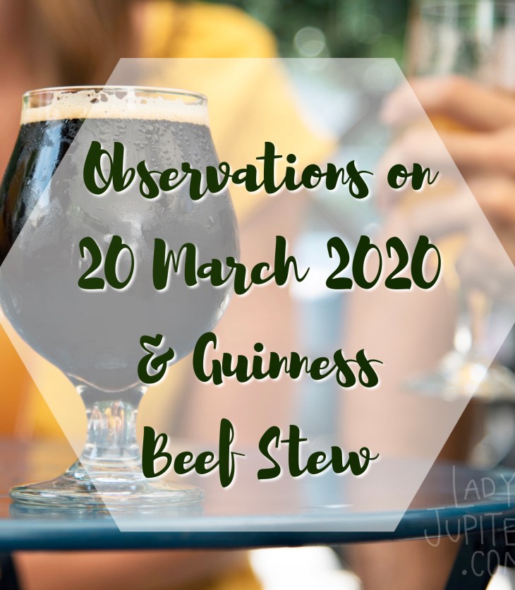 Mmm, Guinness Beef Stew - It's a classic for a reason. Here's my recipe with a public diary entry. #instantpot #guinness #pandemiccooking