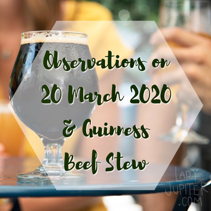 Mmm, Guinness Beef Stew - It's a classic for a reason. Here's my recipe with a public diary entry. #instantpot #guinness #pandemiccooking