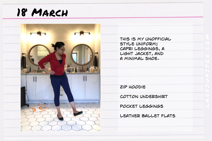 Outfit of the day March 18. #OOTD #dailyoutfit #Tieks