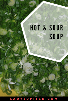 I love Hot & Sour Soup to soothe a cold. It's quick and delicious, plus it's easy to make when you don't feel your best #recipe #spicy #delicious