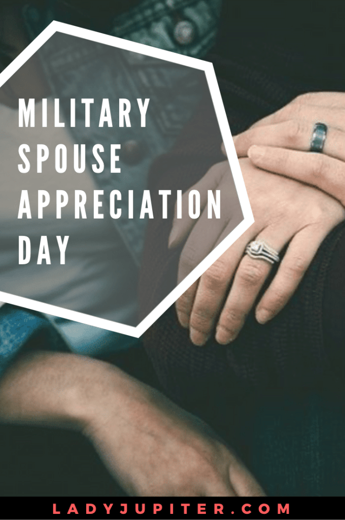 Quick post about Military Spouse Appreciation Day! It's the Friday before Mothers Day. It doesn't have a lot of history, but I am happy for it just the same. #militaryspouseday #milspo