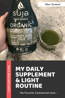 Sharing my daily supplement & light routines! It's so much more than taking a multivitamin. Come see my favorites as a low level biohacking SAHM. #biohacking #selfoptimizing #antiaging #vitamins
