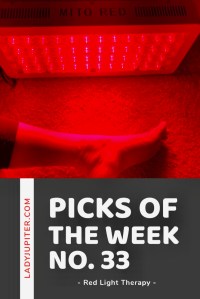 Week № 33 is a compilation of my favorites that directly relate to life in a pandemic. #masks #redlighttherapy #MisfitsMarket
