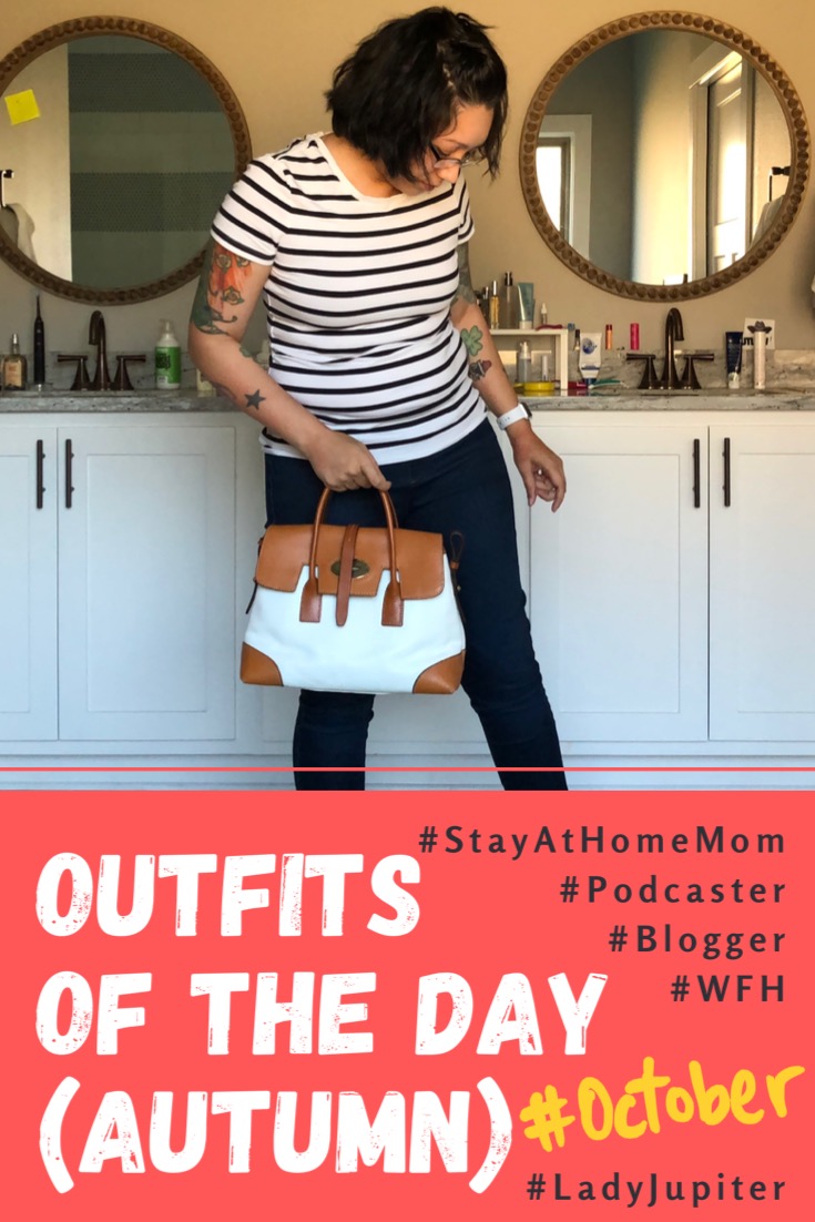 Autumn 2019 Outfits of the Day. Some outfits before I started to lose the baby weight #SAHM #podcaster #blogger #ladyjupiter