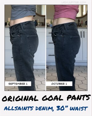 Minimal progress strikes again. Turns out that others' fat loss plan is just my maintenance plan, so I need to try something else to get back into my pre-baby body! #intermittentfasting #omad #soclose