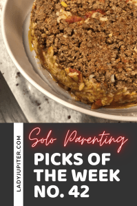 Picks №42 are a reflection upon the part of our military lives that force one parent to do the work of two. #LadyJupiter #PicksOfTheWeek #milspouse #soloparenting #milblogger