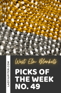 Picks of the Week, № 49 is about some things that perk me up when it's cold outside. #picksoftheweek #ladyjupiter