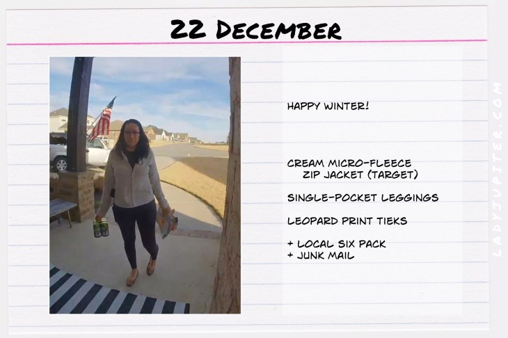 Winter Outfits of the Day. #OOTD #December #MomOutfits #LadyJupiter #LocalBeer #LeopardTieks