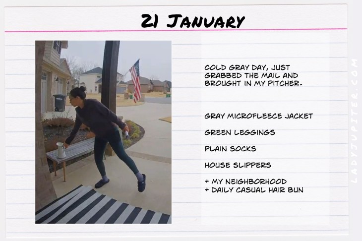 Winter Outfits of the Day. #OOTD #January #MomOutfits #LadyJupiter #casual