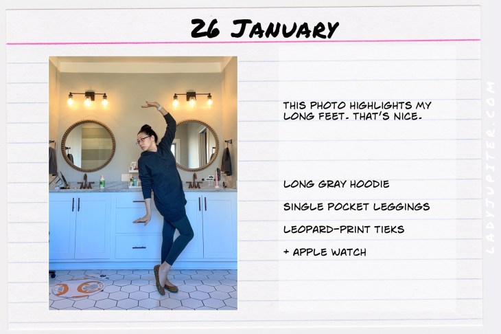 Winter Outfits of the Day. #OOTD #January #MomOutfits #LadyJupiter #LeopardPrint #Tieks