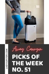 Picks of the Week, № 51. This was a traveling week, so the favorites were very recently used and appreciated! #FiveFaves #PicksoftheWeek #LadyJupiter