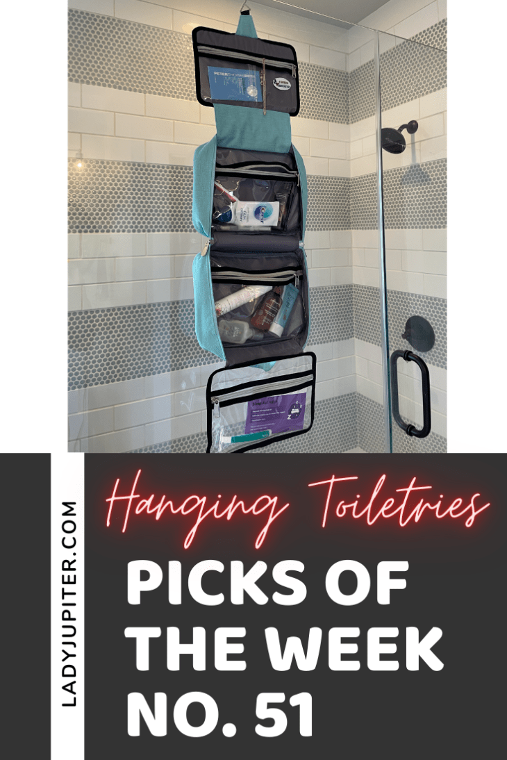 Picks of the Week, № 51. This was a traveling week, so the favorites were very recently used and appreciated! #FiveFaves #PicksoftheWeek #LadyJupiter