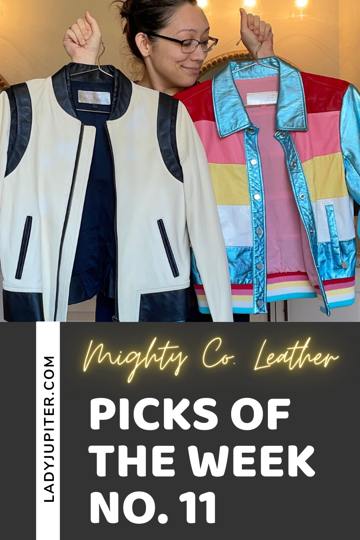 Week № 11 was a great week for me to look at the daily objects that bring joy. I share my new favorite travel accessory, brand of gummy vitamins, bookmarks that won't break the page, plus cheerful leather jackets and text threads that I enjoy being a part of. #PicksoftheWeek #LadyJupiter
