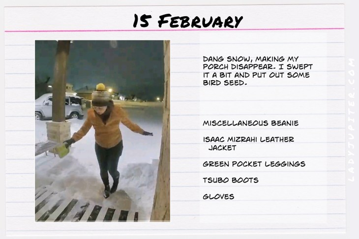 Winter Outfits of the Day. #OOTD #February #MomOutfits #LadyJupiter #Snow