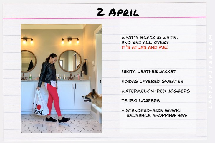 Spring Outfits of the Day. #OOTD #April #MomOutfits #LadyJupiter #Baggu