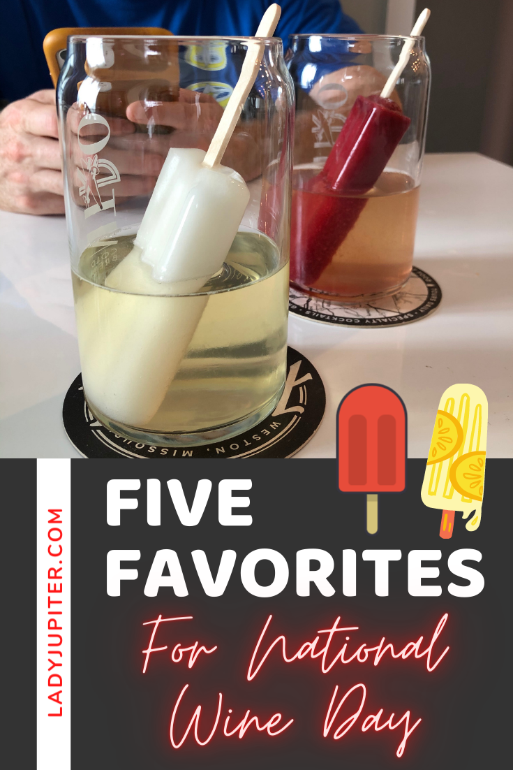 National Wine Day is May 25, so I'm celebrating by sharing these five favorites with you! It's an annual holiday that's a week before my birthday -and that deserves a toast, so cheers! 🥂✨ #LadyJupiter #NationalWineDay #FiveFaves #WineDay #May25