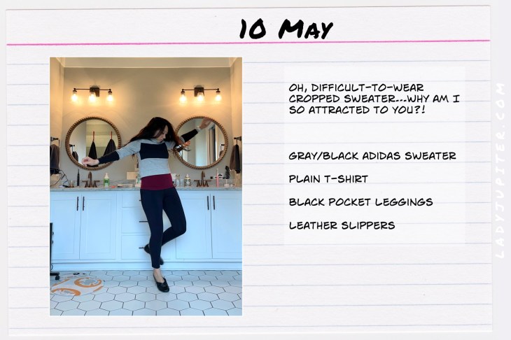 Spring Outfits of the Day. #OOTD #May #MomOutfits #LadyJupiter #LeggingsOutfit