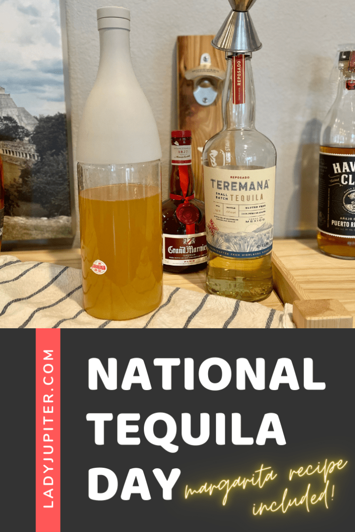 Happy National Tequila Day! Here's my favorite recipe, favorite method, and...that's it. Simple is good! #LadyJupiter #NationalTequilaDay #margaritas #recipes