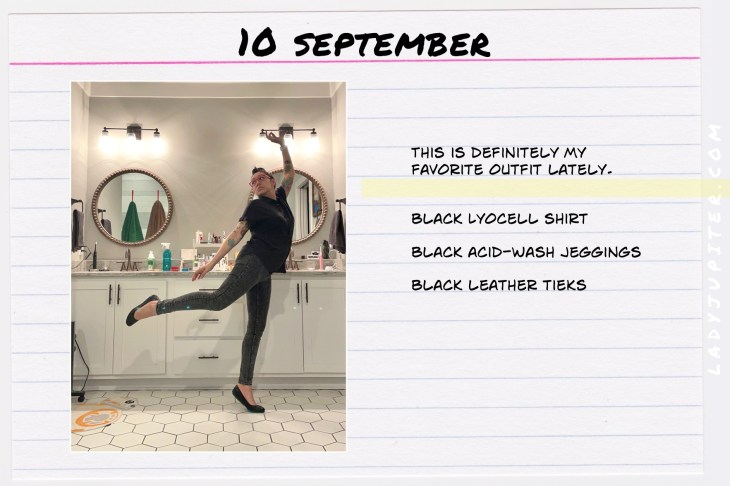 Outfits of the Day, September! #OOTD #September #MomOutfits #LadyJupiter #AllBlack