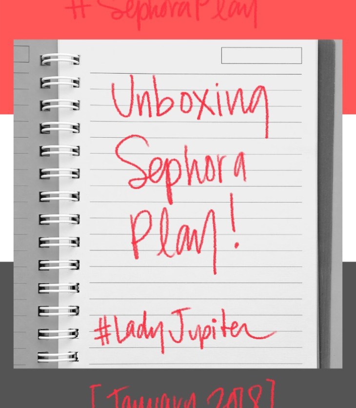 Unboxing isn't my favorite content genre, but I understand some of the appeal. Here's my random cosmetic unboxing of a beauty subscription box. #LadyJupiter #unboxing #SephoraPlay