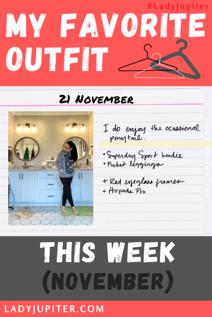 Just sharing my favorite outfit this week. Normal day, normal clothes, normal blogger. #LadyJupiter #outfits #OOTD