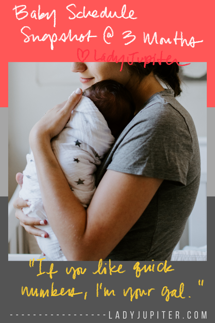 Maintaining an infant human is work. Here's some data for you number-oriented parents. #LadyJupiter #BabyJupiter #raisinghumans #parenting