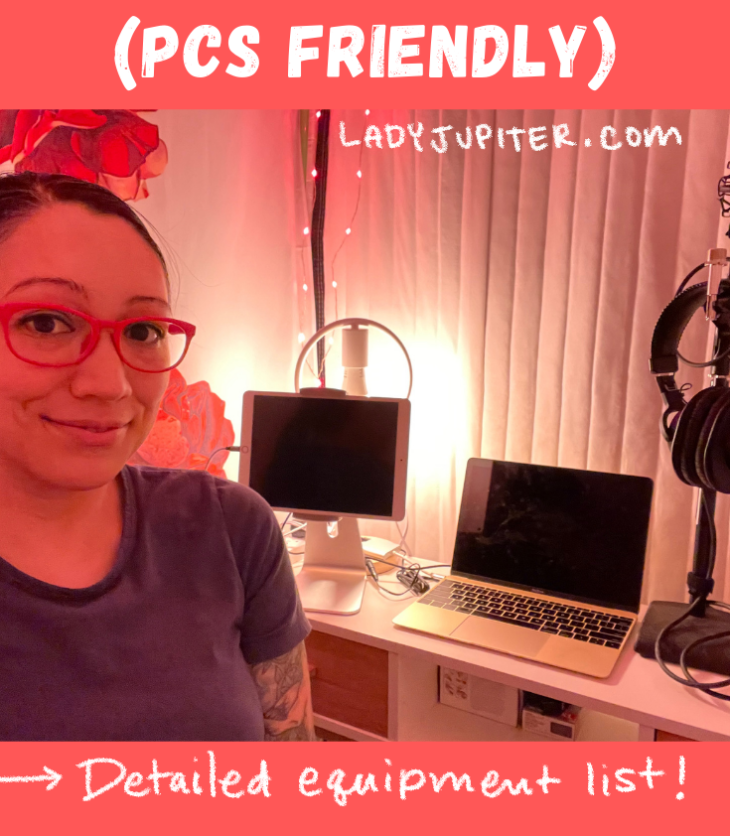 Public Note; My Vocal Booth. I've laid out my full equipment list and shared what works for me. Drop a comment if I missed something, this post is for other (and aspiring) nomads who like sharing their voice. #LadyJupiter #LadyJupiterPodcast #VocalBooth #PCSfriendly #MilSpouse #podcaster #PCSready #EquipmentList