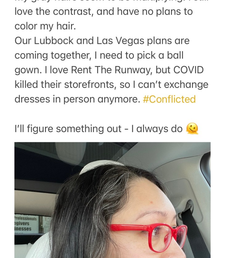 22 April. #LadyJupiter #DailyJupiter #GrayHair