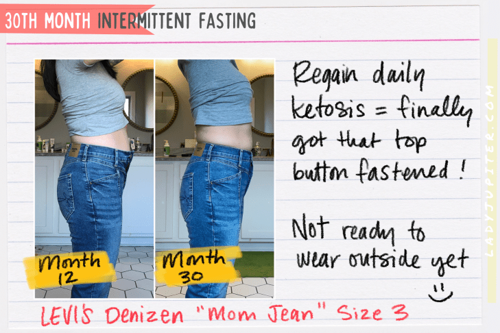 Intermittent fasting check in at month 30! I finally broke a plateau and am losing fat again. New photos and more data for you visual learners. #LadyJupiter #intermittentfasting #IF #turtle #impairedfastingglucose #berberine #progress