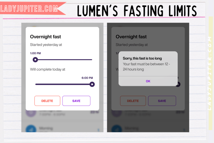 So I bought...a Lumen! It's a breathalyzer that measures CO2 and tells me if I'm burning fats or carbs. Fasts longer than 24 hours cannot be logged - this is their problem, not yours if you're happy fasting longer than 24 hours! #LadyJupiter #Lumen #biohacking #BetterStrongerFaster #unsponsored #productreview