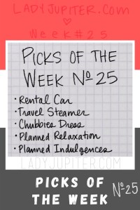 Week â„–Â 25 reflects on some greatest hits on a celebration weekend. #LadyJupiter #PicksoftheWeek