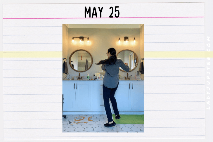 Outfits of the Day, Q2! Here's what I wore this quarter. I was recently diagnosed with ADHD and this is my very first quarter with medication. #LadyJupiter #OOTD #DailyOutfits #May #Q2 #ADHD #WomenWithADHD