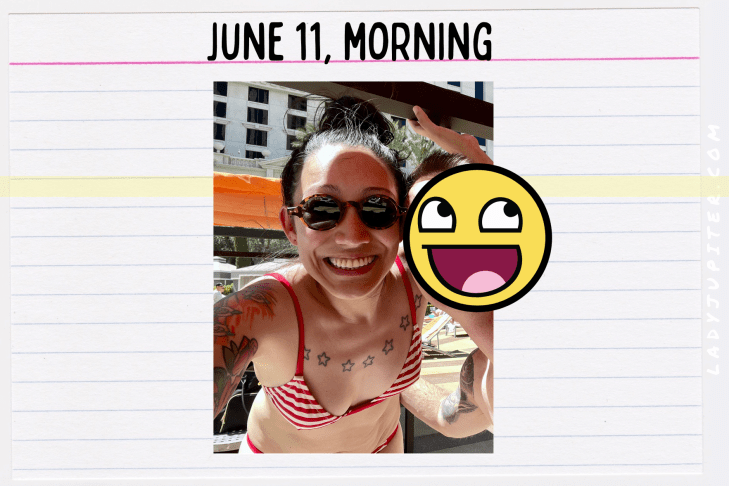 Outfits of the Day, Q2! Here's what I wore this quarter. I was recently diagnosed with ADHD and this is my very first quarter with medication. #LadyJupiter #OOTD #DailyOutfits #June #Q2 #ADHD #WomenWithADHD