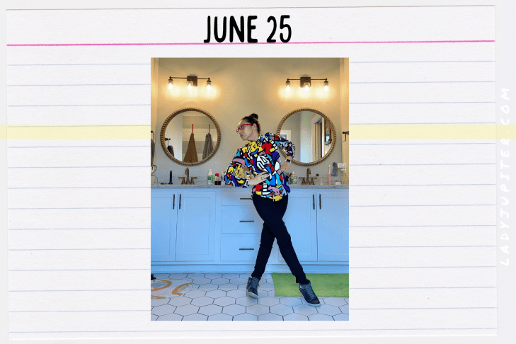 Outfits of the Day, Q2! Here's what I wore this quarter. I was recently diagnosed with ADHD and this is my very first quarter with medication. #LadyJupiter #OOTD #DailyOutfits #June #Q2 #ADHD #WomenWithADHD
