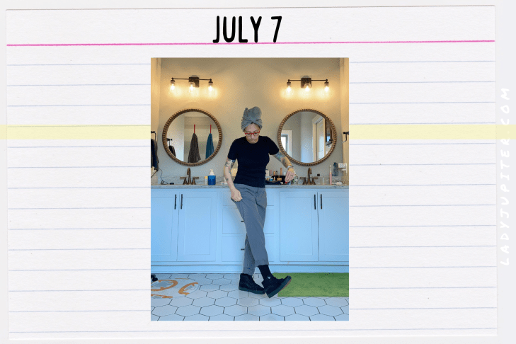 Outfits of the Day, Q3! Here's what I wore this quarter. I'm finally shrinking back down to my pre-pregnancy size 👏👏#LadyJupiter #OOTD #DailyOutfits #July #Q3 #WomenWithADHD #Late30s