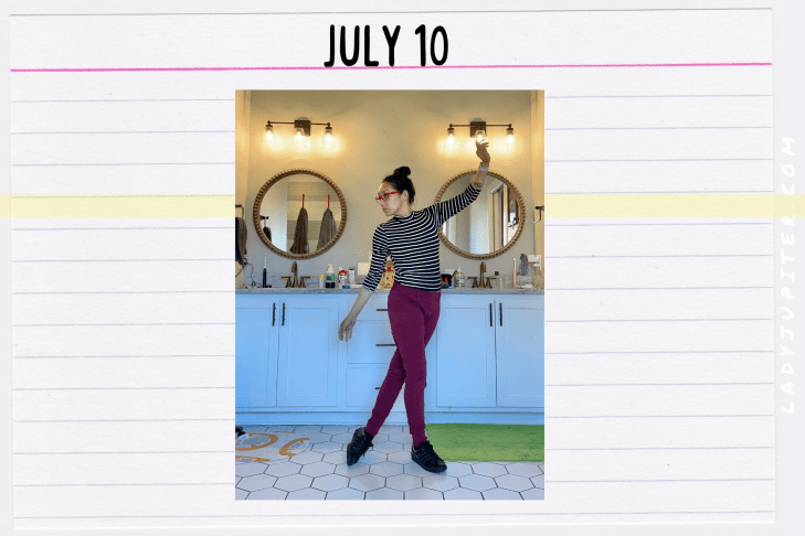 Outfits of the Day, Q3! Here's what I wore this quarter. I'm finally shrinking back down to my pre-pregnancy size 👏👏#LadyJupiter #OOTD #DailyOutfits #July #Q3 #WomenWithADHD #Late30s