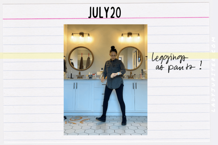 Outfits of the Day, Q3! Here's what I wore this quarter. I'm finally shrinking back down to my pre-pregnancy size 👏👏#LadyJupiter #OOTD #DailyOutfits #July #Q3 #WomenWithADHD #Late30s